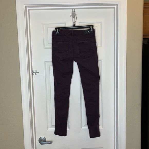 American Eagle Purple Jeggings - Picture 3 of 5